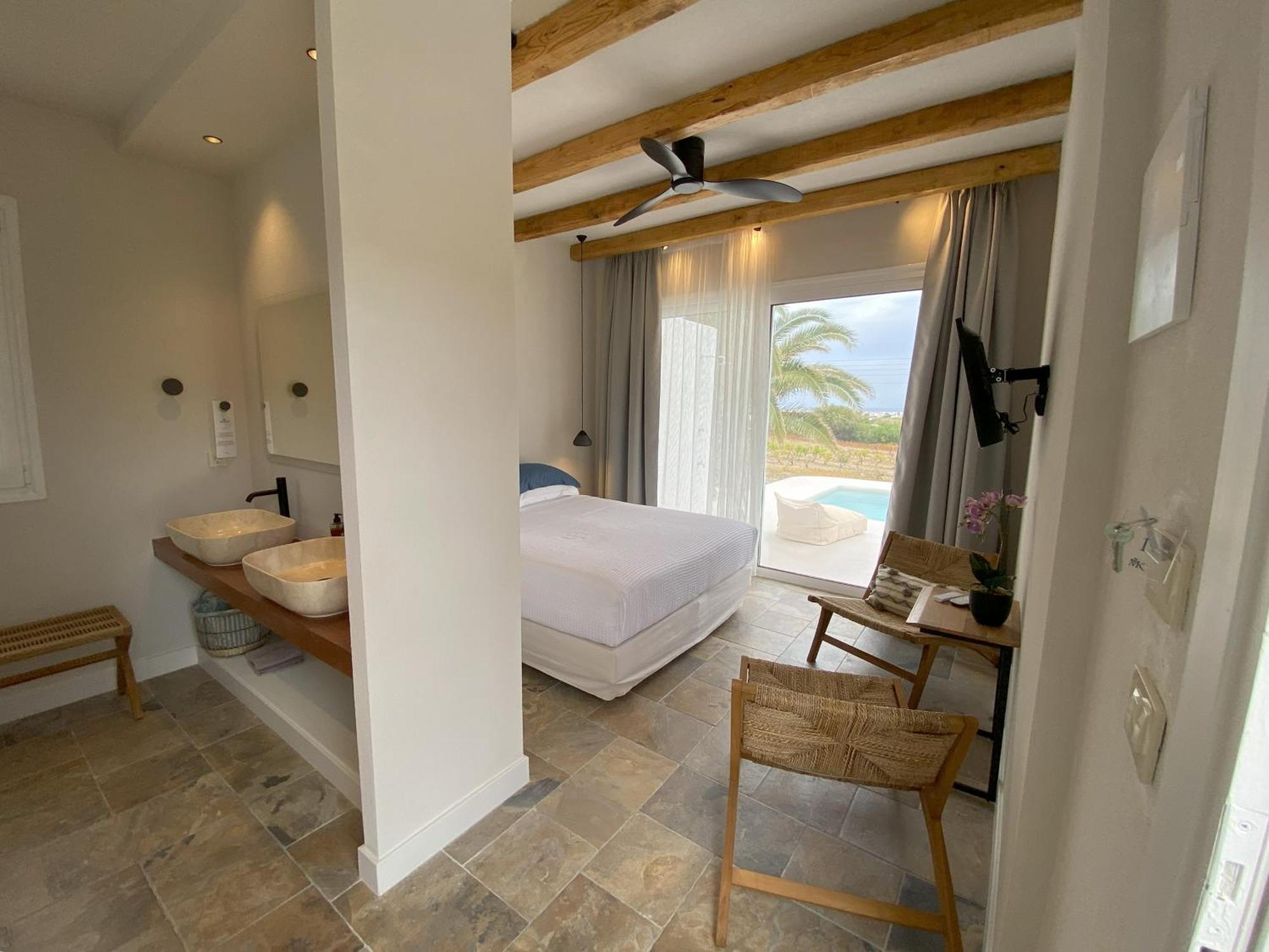 Kostantakis Winery Estate Guest House Pollonia Exterior foto